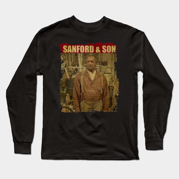 Redd Foxx - NEW RETRO STYLE Long Sleeve T-Shirt by FREEDOM FIGHTER PROD